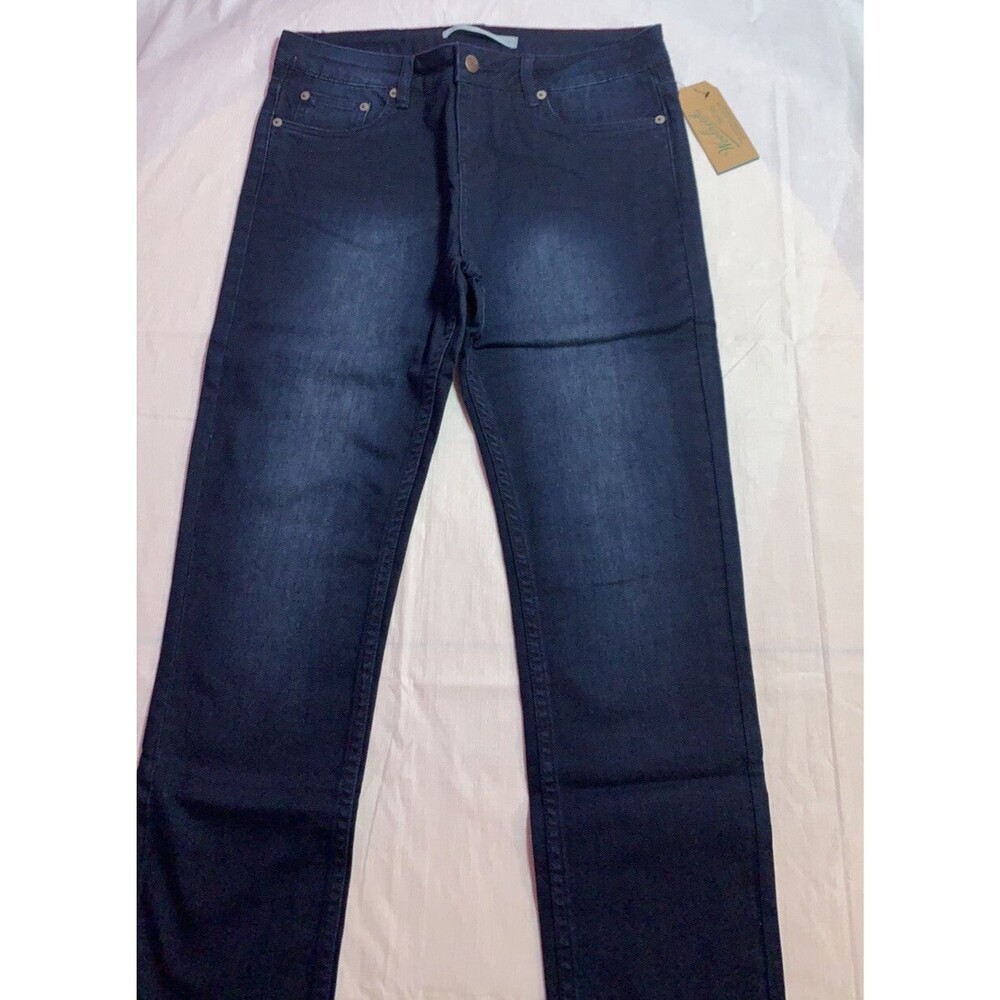 Woolrich jeans 1830 Heritage Straight Leg 6 denim zipper 5-pocket logo cotton